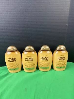 4 OGX Anti-Hair Fall + Coconut Caffeine Shampoo With Coffee Extract 13 Oz Each • $39.31
