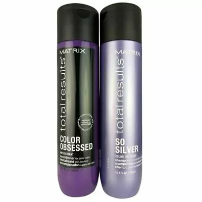 Matrix Total Results So Silver Shampoo & Color Obsessed Conditioner 300ml • £18.99