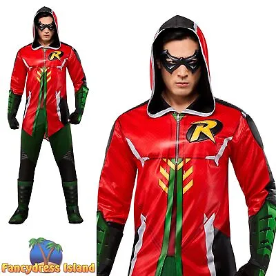 £47.69 • Buy Rubies Officially Licensed Robin Gotham Nights Mens Fancy Dress Costume New