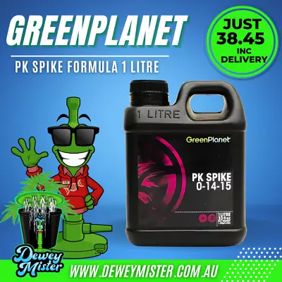 Green Planet- PK Spike (0-14-15) Stimulant / 1L • $34.75