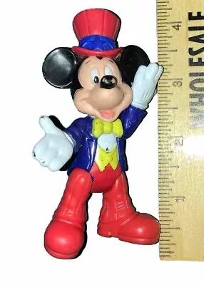 Disney Mickey Mouse Red Top Hat Epcot Center Toy Play Action Figure  • $4.99