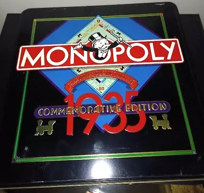 Parker Brothers Monopoly 1935 Commemorative Edition Complete!!! • $35