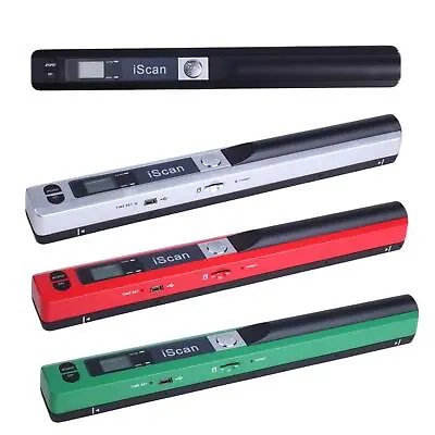 Portable Hand Scanner For Photo Books 300/600 / 900DPI Compact • £53.08