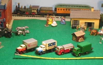 Lot Of 4 N 1:160 Scale CMW Classic Metal Works Box/Fuel Trucks • $36.50