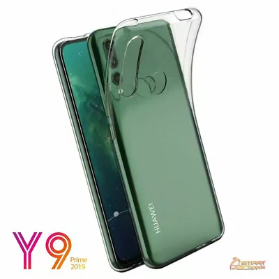 Clear TPU Gel Jelly Rubber Soft Skin Case Cover For Huawei Y9 Prime 2019 • $4.99