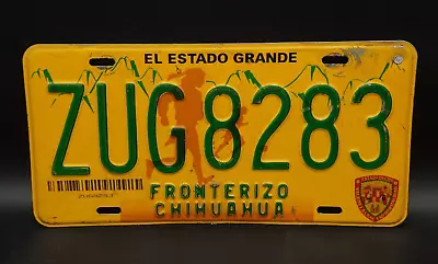 CHIHUAHUA MEXICO License Plate # ZUG 8283 • $24.99