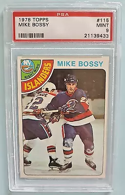 1978-79 Mike Bossy Topps #115 PSA 9 MINT • $399.22