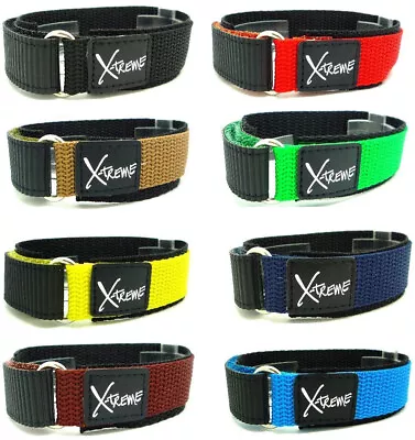 20mm X-treme Tough Sports Xtreme Nylon Hook & Loop Official Velcro® Watch Strap • £6.64