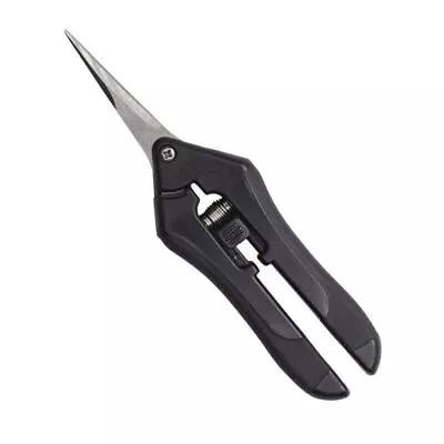 Straight Shears Hydroponic Gardening Tool Bud Leaf Trimming Scissors Curved UK • £5.85