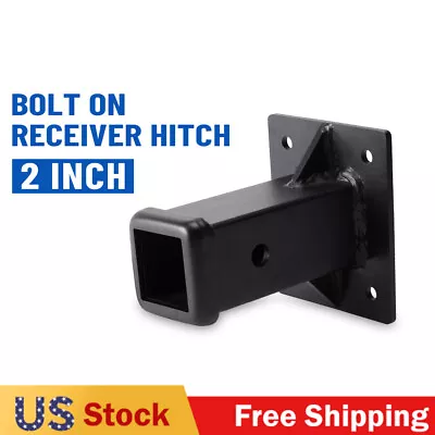 Quality Bolt-On Trailer Hitch Receiver Tube 2  Receiver Hitch Wall Mounted Lawn • $39.50