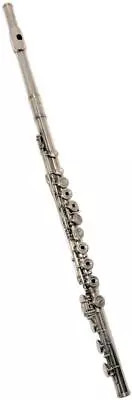 EMERSON SOLOIST STERLING SILVER HEAD OPEN HOLE CONCERT FLUTE W/ CASE USA MADE • $209.99