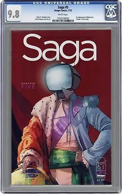 Saga #5A Staples CGC 9.8 2012 1252236020 • $115