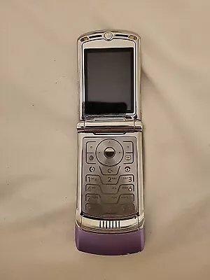 Motorola Razor 3G - Lavender (AT&T) Cellular Phone • $4.99