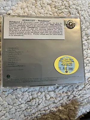 Maladjusted By Morrissey (CD 1997) Rare Promo Not For Sale Cd Nmint Grade • $12.45