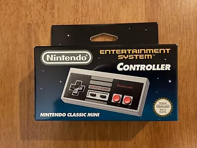 Genuine Nintendo NES Mini Classic Controller And Ext Cable - Brand New In Box • $74.99