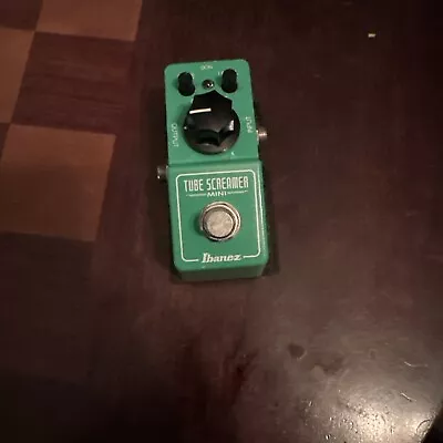 Ibanez TS Mini Tube Screamer Overdrive Compact Guitar Effect Pedal Pre-owned • $39.99