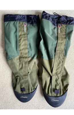 BERGHAUS Yeti Attack GORE-TEX Gaiters - Size XL (UK 9- 10).   • £49.99