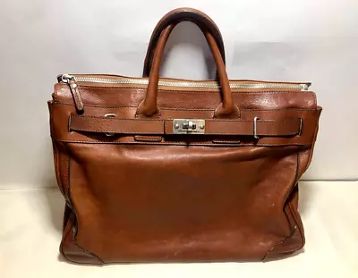 Brunello Cucinelli Leather Brief Case  Document Case • $1050