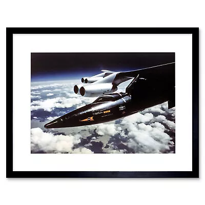 War Military Plane Fighter Bomber Jet X15 Rocket B52 Framed Print 12x16 Inch • £11.99