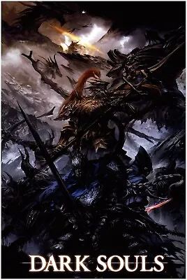 Dark Souls Poster #3 Video Game Print Gaming Dark Souls Wall Art • $10.99