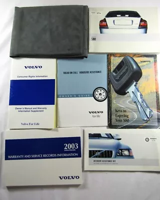 2003 Volvo S80 Owners Manual Book • $18