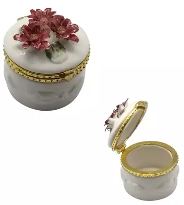 $19.99 • Buy Zales Trinket Box Limoges Ceramic Limited Edition 2000 Jewelry
