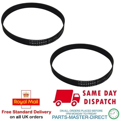 Genuine Hoover V29 Hurricane Whirlwind Vacuum Cleaner Belt Ymh28950 2 Pack • £12.99