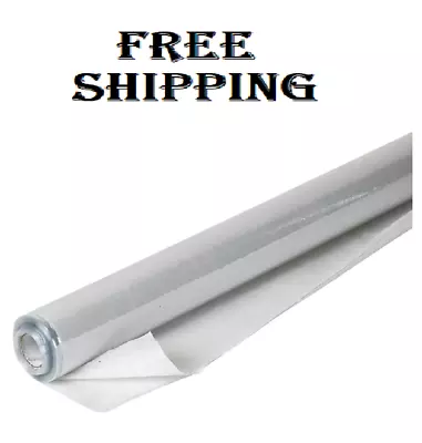 Plastic Sheeting Roll Vinyl Clear Moisture Proof Window Door 44  X 216  X 4 Mil • $13.35