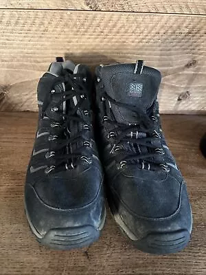 Karrimor Mount Low Walking Boots In Black Size 14 (Eur 48). • £15