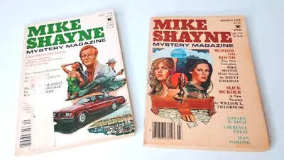 Vintage Mystery Magazines - Mike Shayne Lot  • $16