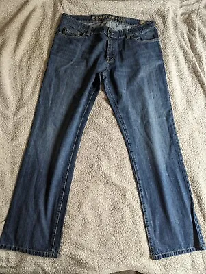 Camel Active Woodstock Jeans Regular Fit Blue Denim Men's Size 40W 32L • £22.85