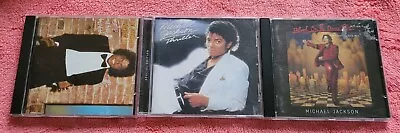 Michael Jackson - Job Lot Of Three Cds All Listed And Pictured Pop  • $6.30