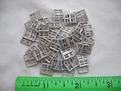 Lot Of 50 N-Tech NT-CM-07 Large Double Hung Windows Metal Detail Parts N Scale • $29.99