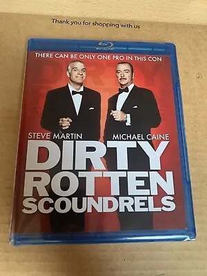 Dirty Rotten Scoundrels Reg A Blu Ray NEW & SEALED Steve Martin Michael Caine • £9.98