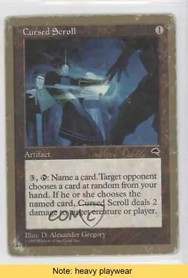 1999 Magic: The Gathering - Tokyo Kai Budde Cursed Scroll READ 1i7 • $1.39