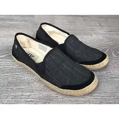 UGG Delizah Slip On Casual Loafers Flats Shoes Black Womens 6 • $30