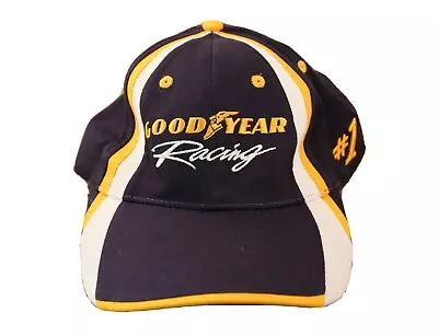 $11.99 • Buy Goodyear Tires Racing Hat NASCAR Racing Blue