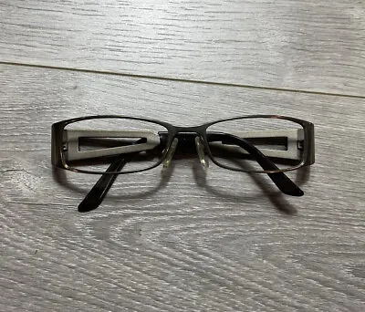 $25.99 • Buy Vintage Christian Dior Eyeglasses CD 1691 Rectangular Frame Brown / Metal