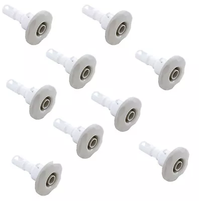 Hot Tub Basics | Spa Jet Inserts 2  Face Gray Nozzle Cluster Storm 212-1549 10PK • $51.48