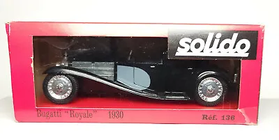 Solido 136 1930 Bugatti Royale 1/43 • $22