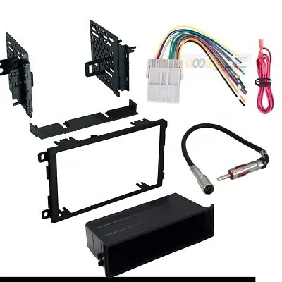 Double DIN Or Single DIN Car Stereo Install Dash Kit For 2003-06 Silverado 1500 • $39.99