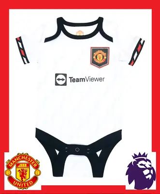 ⚽️Manchester United FC⚽️Authentic⚽️Babys Away Kit Vest⚽️12-18 Months⚽️New⚽️16⚽️ • $9.94