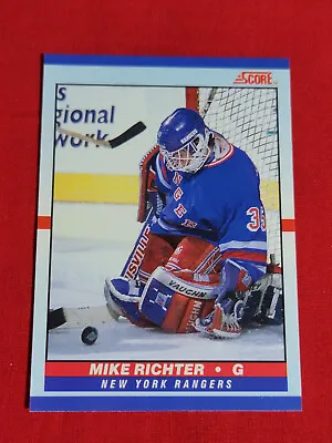 1990-91 Score Young Superstars Mike Richter Rookie RC #27 Box Set Break • $0.99