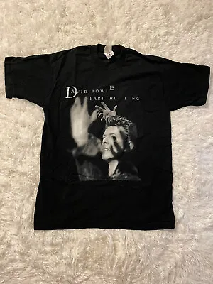 Vintage David Bowie Concert T-Shirt Large L Earthling Tour • $117