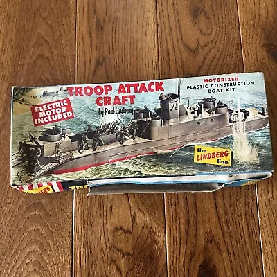 The Lindberg Line Motorized Troop Attack Craft Model Kit 779M:100 Cellovision • $19.99