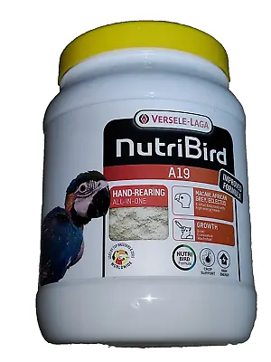 Versele Laga NutriBird A19 Hand Rearing Food Parrots Macaws African Greys 800g • $25.22