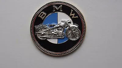 Vintage BMW Motorcycle Badge Bike Emblem Badge - BMW Motorrad Old Timer Plakette • $47.99