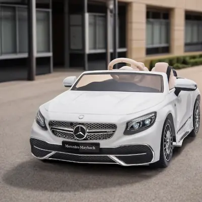 Kids Ride Car MP4 Screen Bluetooth Licensed Mercedes-Benz Maybach Various Colors • $199