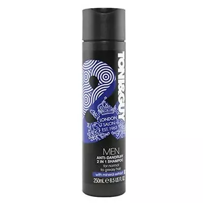 Men Anti Dandruff 2 In 1 Shampoo Cleanses Greasy Hair And Soothes • £8.99