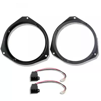 Vauxhall Astra H Front Door Speaker Adaptor Rings Spacers Kit 165mm 6.5  • £9.73